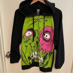 Iron Fist Clothing Zombie Chomper Zip Hoodie